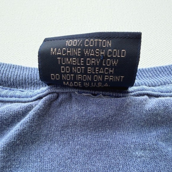 Yesterdays Poipu Beach Kauai Surf T-Shirt Mens XL Blue Fade Graphic Made in USA - Picture 7 of 10